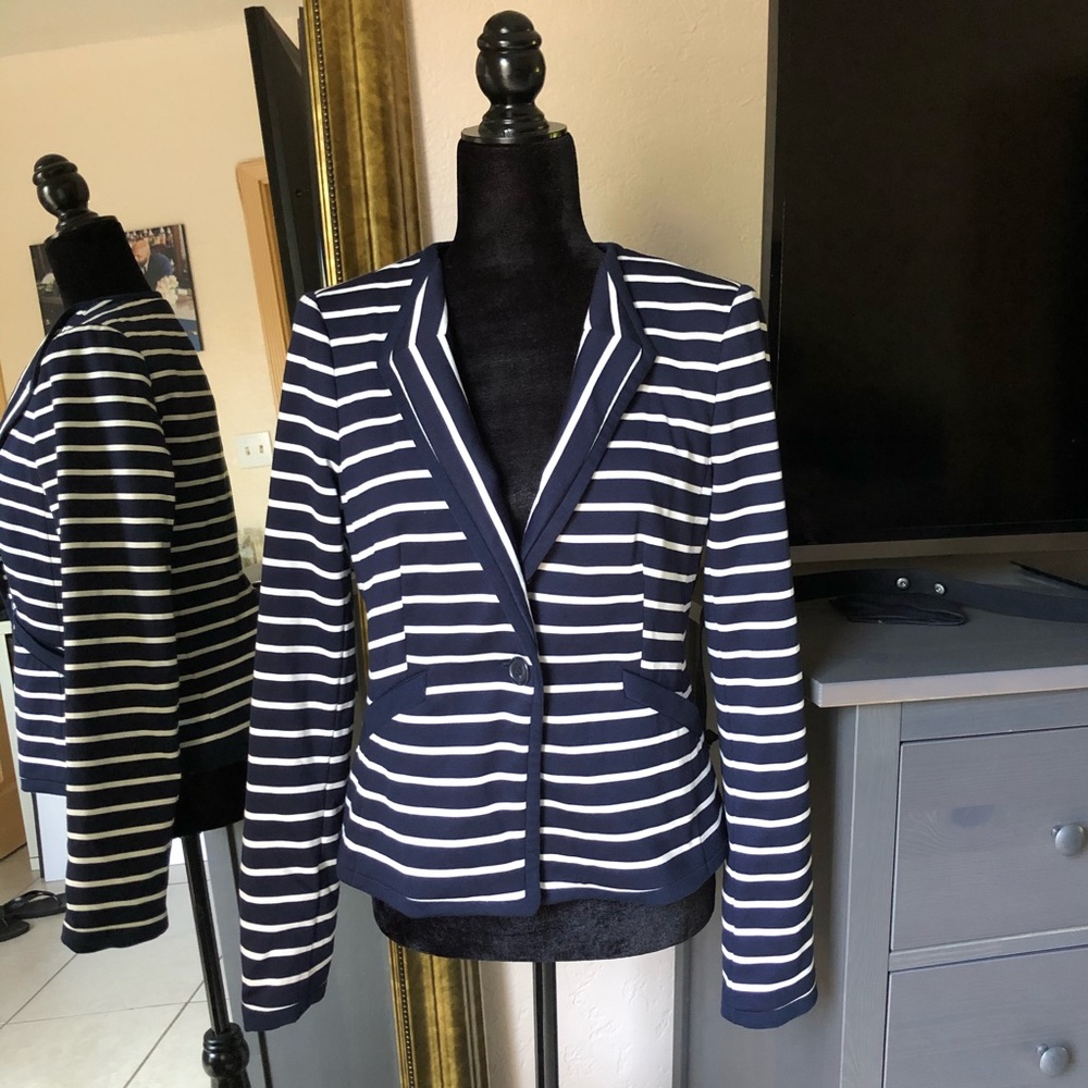 The Limited Striped Blazer